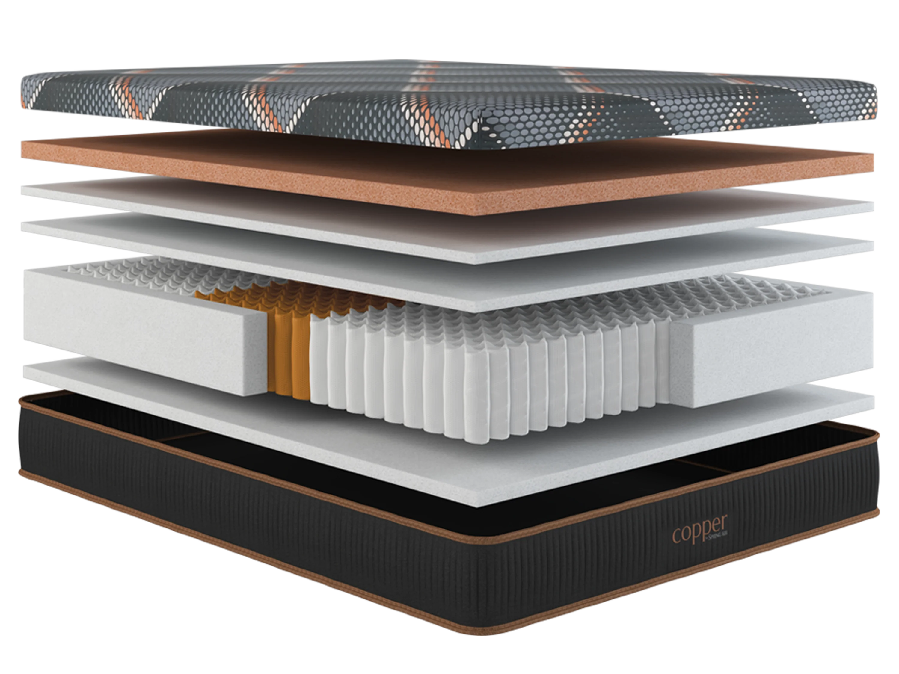 Spring Air Copper Hybrid Medium Smoothtop Mattress