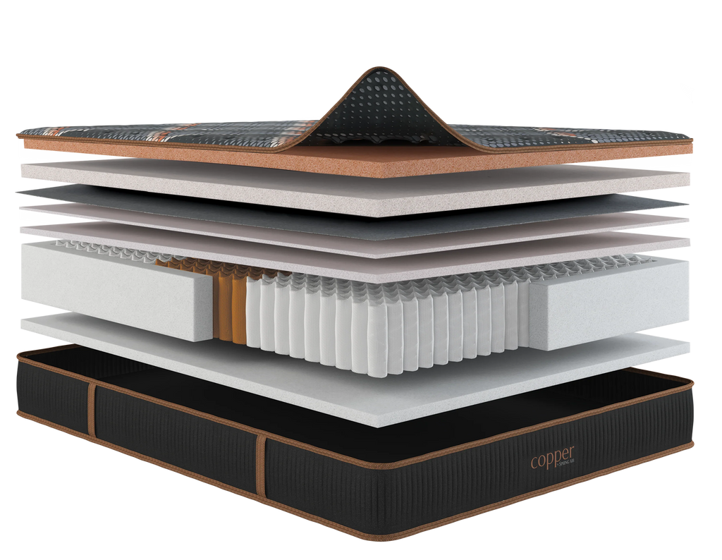 Spring Air Copper Hybrid Firm Quilted Mattress