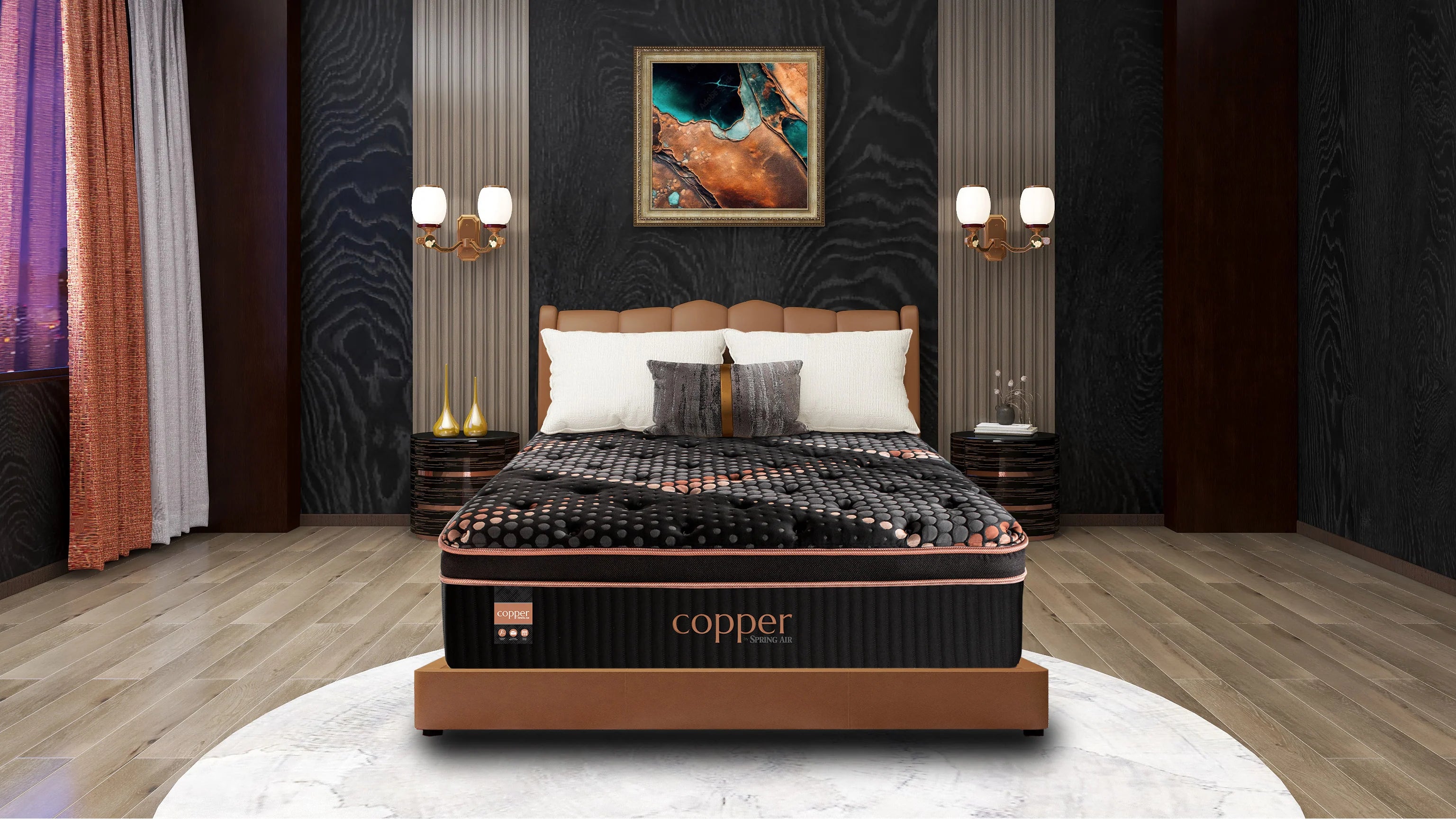 Spring Air Copper Hybrid Plush Eurotop Mattress