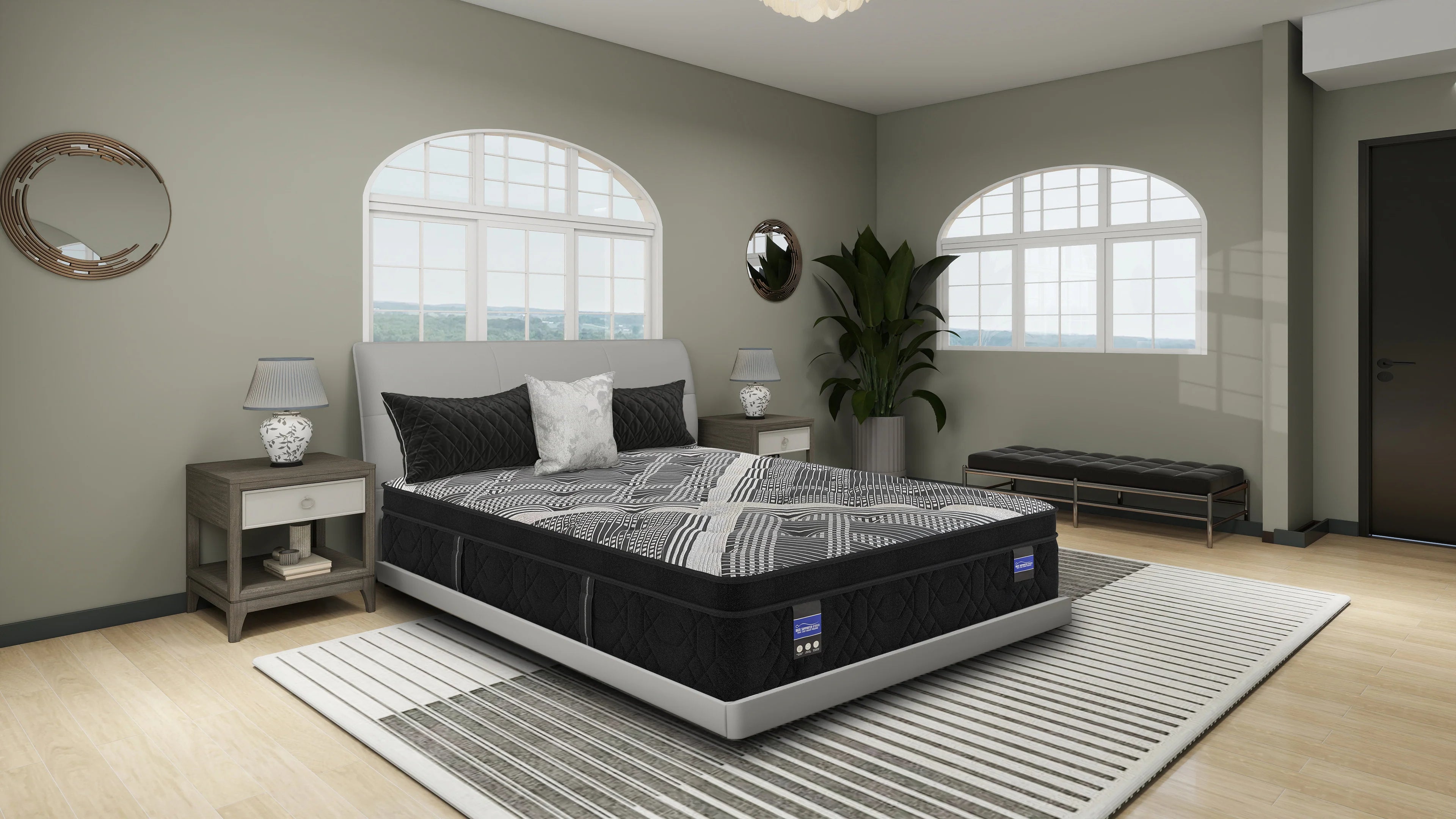 Spring Air Back Supporter Francesca Plush Eurotop Mattress