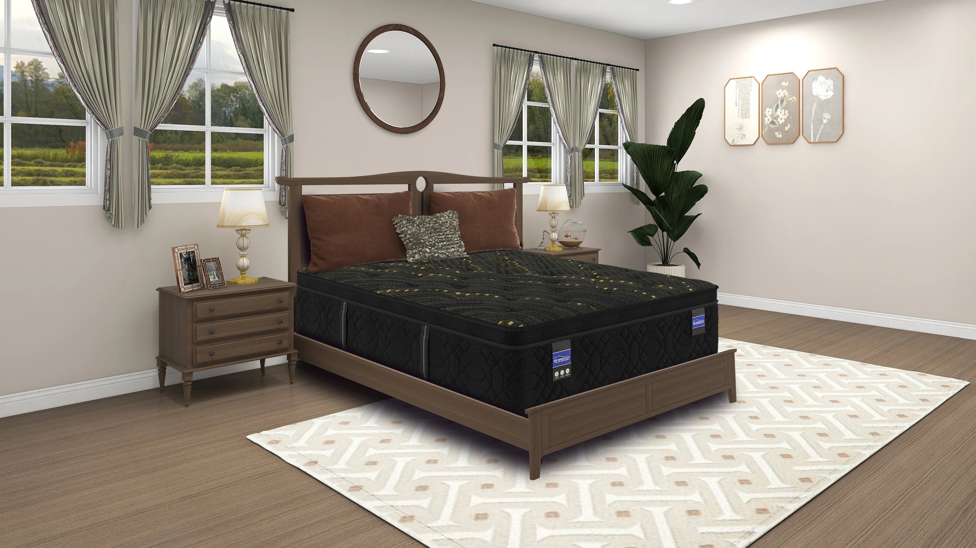 Spring Air Back Supporter Plush EuroTop Mattress