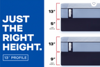 Sealy Posturepedic® Plus Medium Hybrid 13" Profile Mattress