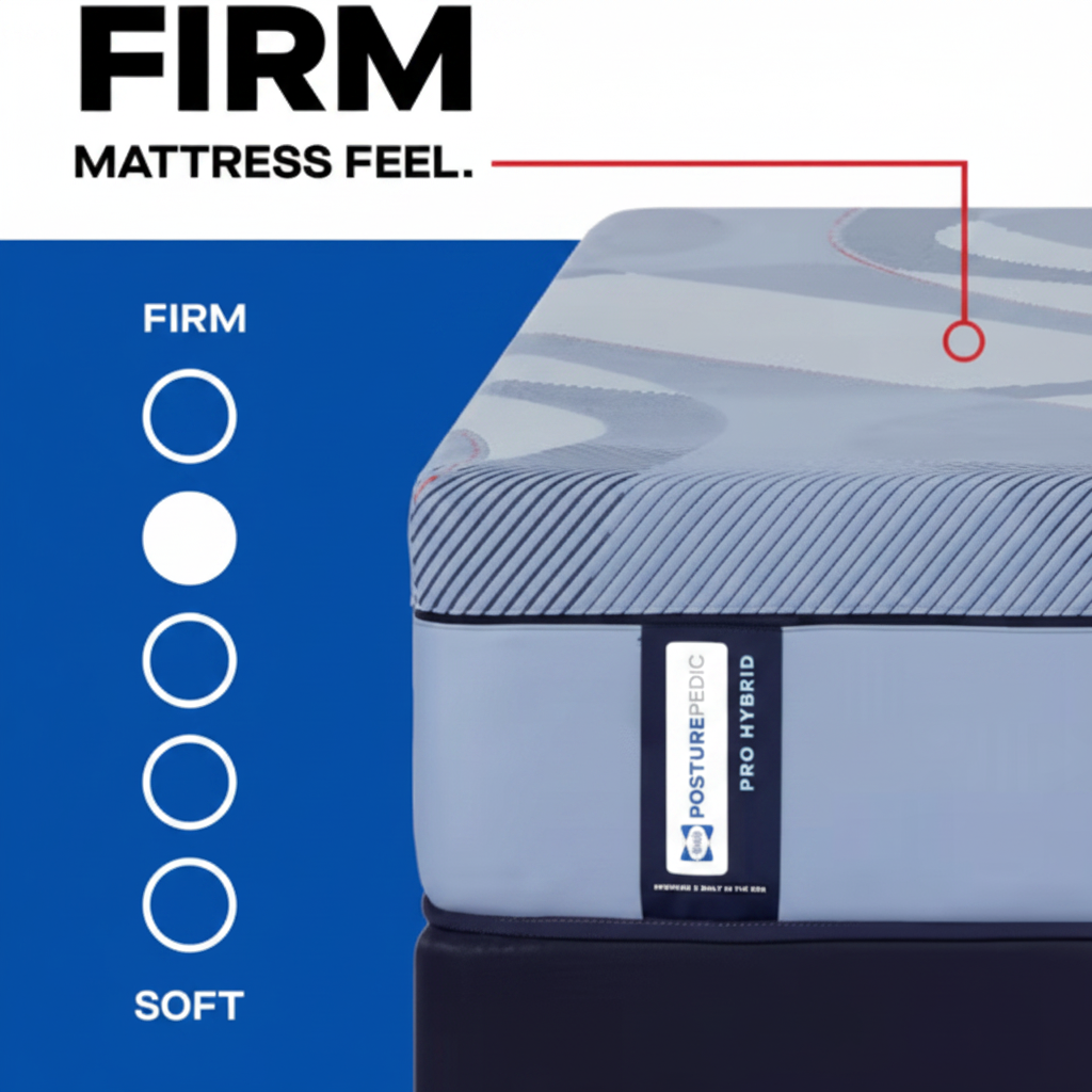 Sealy Posturepedic® Pro Medium Hybrid 13" Profile Mattress