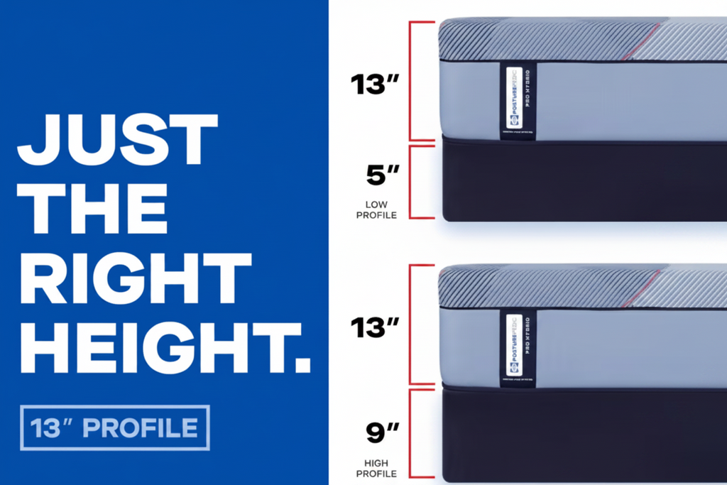 Sealy Posturepedic® Pro Medium Hybrid 13" Profile Mattress
