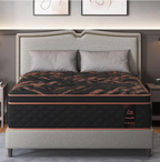 Luxury Sleep 12" Eurotop Hybrid Bed-In-A-Box King Mattress